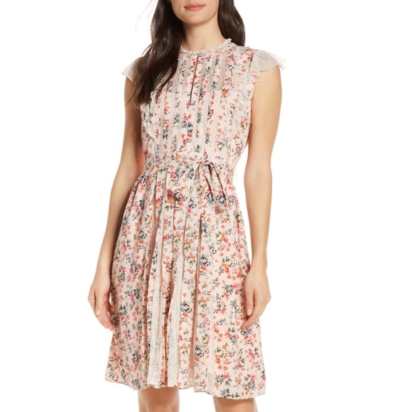 French Connection Dresses & Skirts - French Connection Eva Light Mix Dress Sz 4 NWT